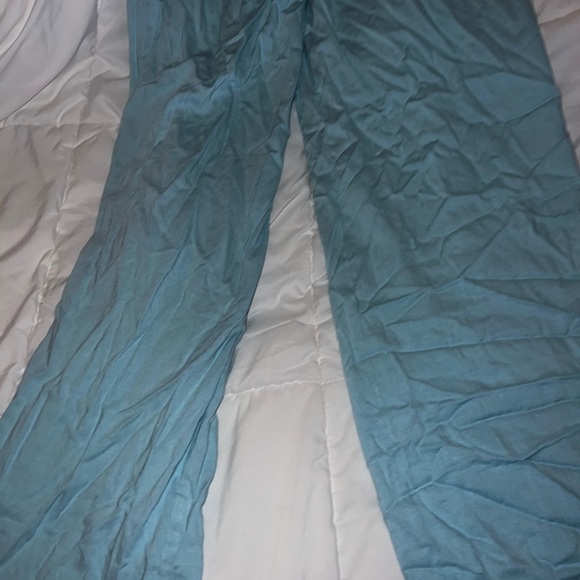 blue forever 21 flowy pants - Picture 2 of 3